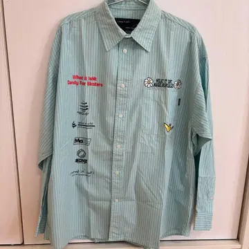 마크 곤잘레스 스트라이프 셔츠 그린