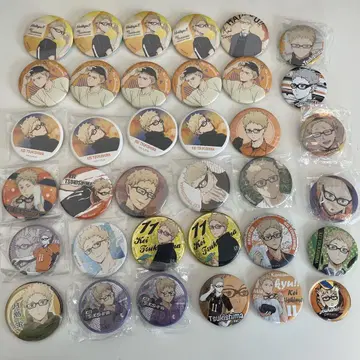 하이큐 츠키시마 케이 캔뱃지 세트