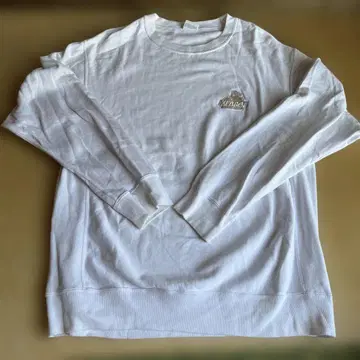 X-LARGE 화이트 긴팔 트레이닝복