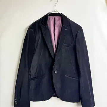 새상품급 PPFM 남성용 테일러드 자켓 벨로아 블랙 L