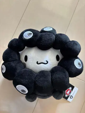 산리오 미야쿠미야쿠 변신 봉제 인형 (M) 블랙 시나모롤