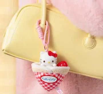 공식 MINISO 산리오 키티 애프터눈 티 시리즈 키링