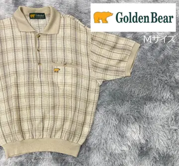 Golden Bear 피케 셔츠 베이지 M 사이즈