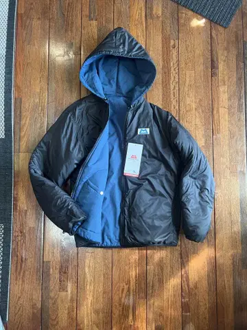 MOUNTAIN equipment 리버서블 패딩 자켓 블랙/파랑 M