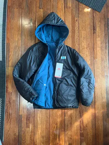 MOUNTAIN equipment 리버서블 패딩 자켓 블랙/파랑 M
