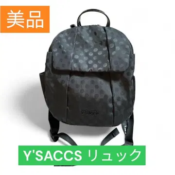 Y'SACCS 도트 무늬 백팩