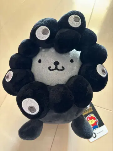 산리오 미야쿠미야쿠 변신 봉제 인형 (M) 블랙 폼폼푸딩