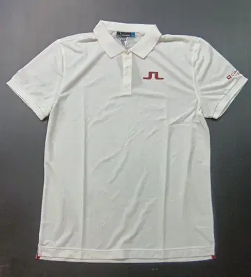 J.LINDBERG 피케 셔츠 골프웨어 화이트 XL 사이즈 미사용품