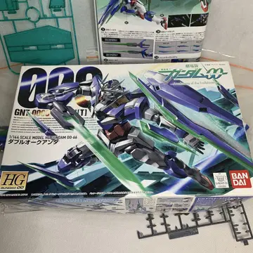 HG 1/144 GN-0000 더블오 건담 조립 완료 건담 프라모델