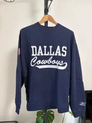 리복 달라스 카우보이스 맨투맨 구제 의류