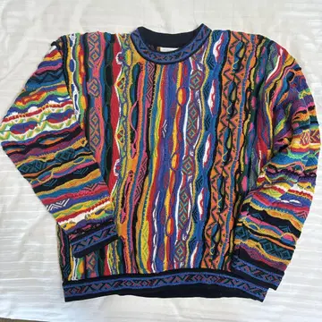 COOGI 쿠지 3D 니트 입체편성 스웨터 레어 vintage