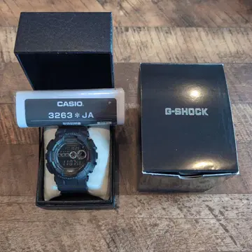 G-SHOCK 3263 블랙 디지털 워치