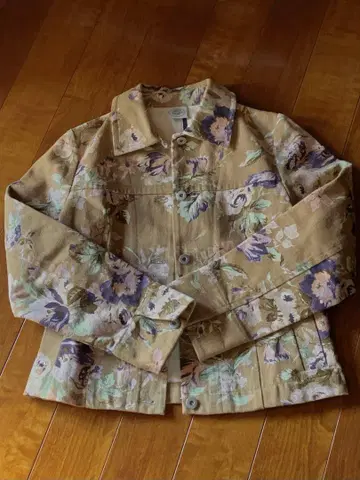 로라 애슐리 꽃무늬 자켓 G