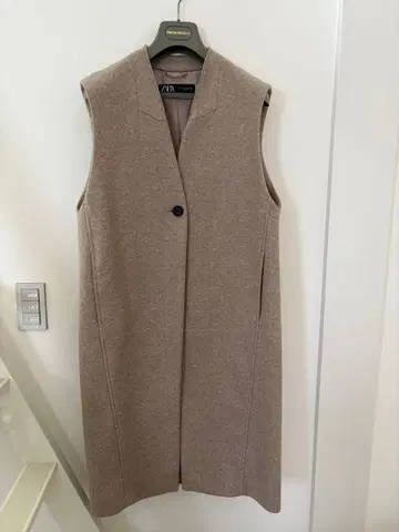 ZARA 노카라 베스트 코트 XS