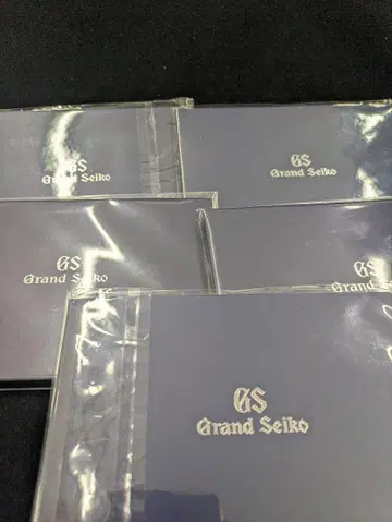 [ 미사용 ] Grand Seiko 보증서 5장 세트