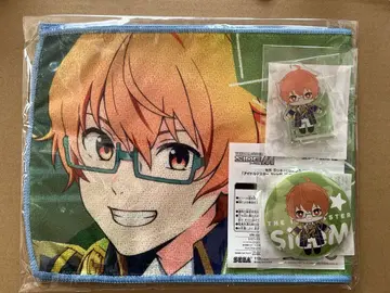 SideM 아오이 쿄스케 세가 럭키 쿠지 타월 아크릴 스탠드 캔뱃지