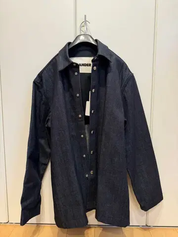 택 포함 미사용 새상품 JIL SANDER 다크 데님 자켓 질 샌더