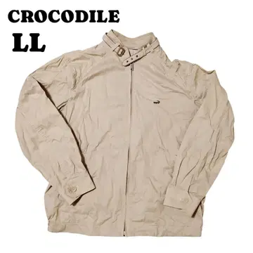 CROCODILE 크로커다일 나일론 자켓 LL 베이지 남성용