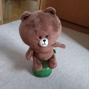 브라운 봉제 인형 약 30cm