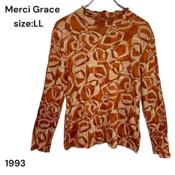 메르시 그레이스 Merci Grace 셔츠 상의 긴팔 LL 빅