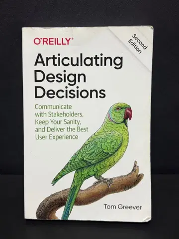 Articulating Design Decisions 외국도서