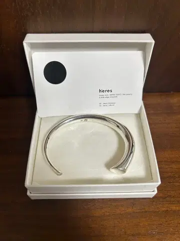 히어즈 202 HORN BANGLE 사이즈 2 [ Silver925 ]