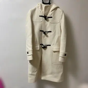 MACPHEE 화이트 더플 코트