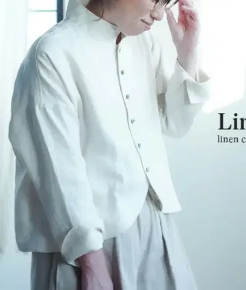 wafu 프렌치 빈티지 린넨 셔츠 자켓 세이론