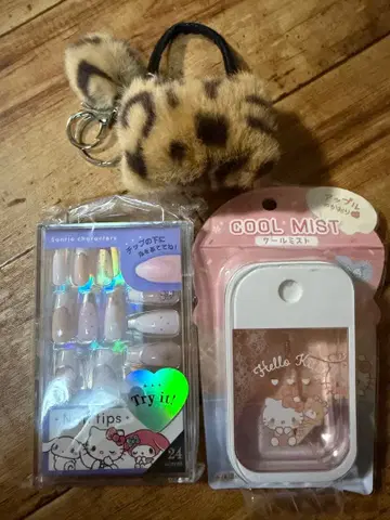 헬로키티 네일 칩 바디 미스트 2개 세트 덤 포함