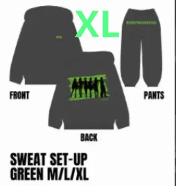 BABYMONSTER 팝업 셋업 XL