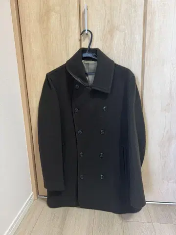 ABAHOUSE 다크 그린 더블 브레스트 코트 46
