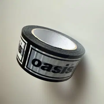 oasis 로고 테이프 UK 공식 팝업 구매