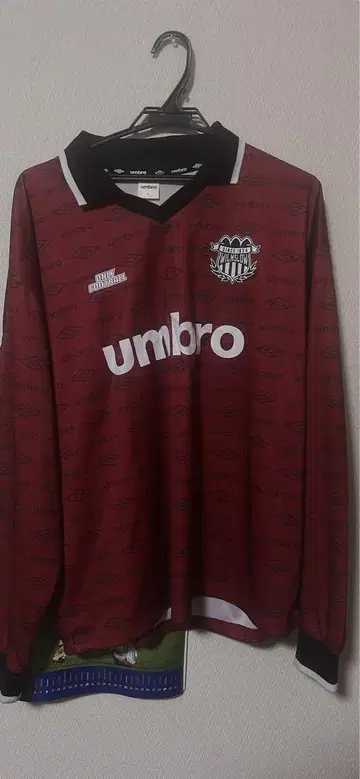 [ spinns ] 스핀스 UMBRO 게임 셔츠 긴팔 롱 T 엠블럼