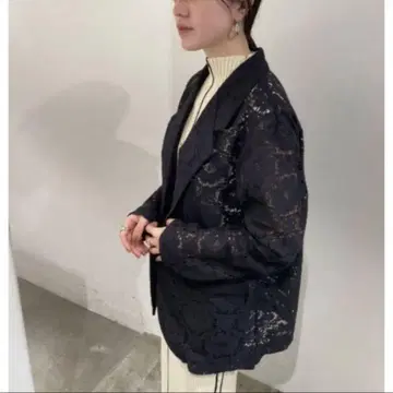 투데이풀 TODAYFUL 레이스 오버 자켓