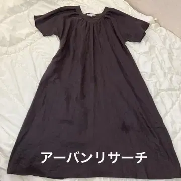 어반 리서치 린넨 롱 원피스