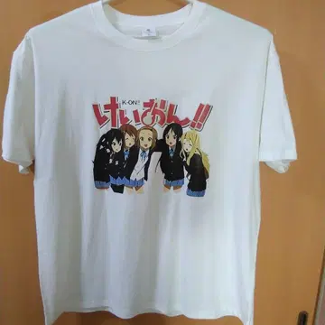 케이온!! T셔츠 5XL 화이트