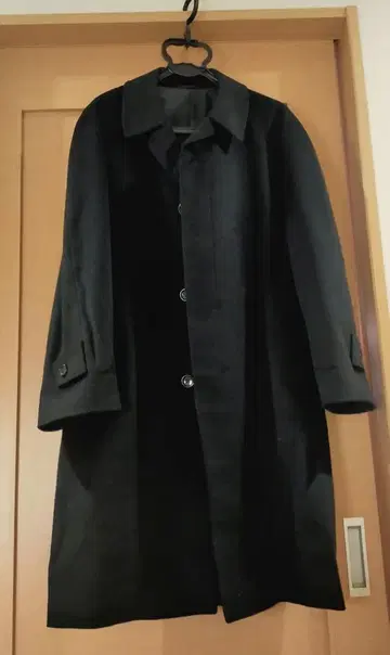 캐시미어 100% 스텐카라 코트 블랙