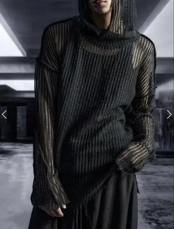 RICH Mesh Hoodie 메쉬 후드 상의