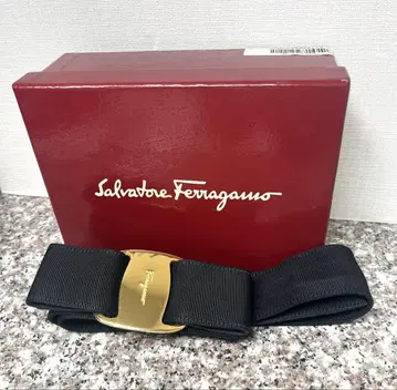 Salvatore Ferragamo 바라 리본 벨트 페라가모