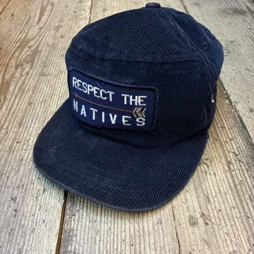 THE AMPAL CREATIVE 네이비 코듀로이 캡 RHC