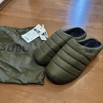 SUBU 슬립온 올리브색