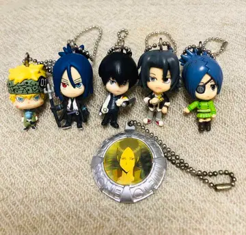 가정교사 히트맨 리본 볼체인 키링 6개 세트