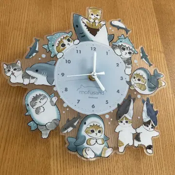모프 샌드 시계 아크릴 벽걸이 시계
