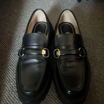ZARA 블랙 로퍼 38 새상품급