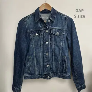 GAP 1969 데님 자켓 S 다크 블루