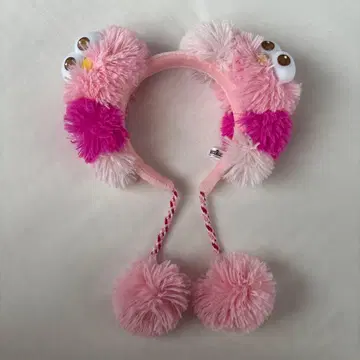 USJ 세서미 스트릿 모피 머리띠