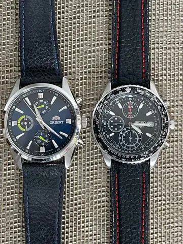 오리엔트 SEIKO 쿼츠 시계 2개 세트