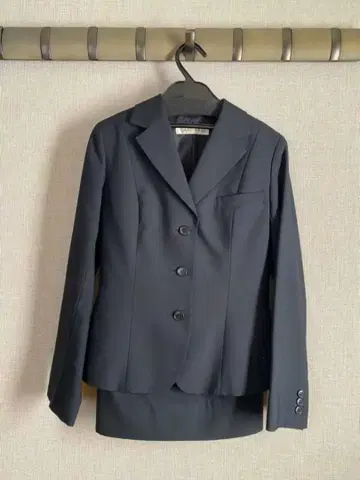 블랙 취업 정장 세트