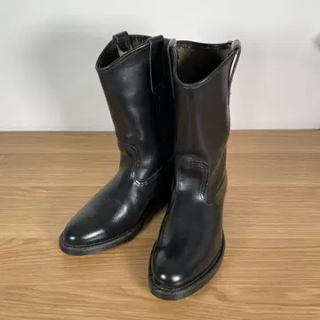 레드윙 8155 페코스 부츠 가죽 블랙 US 8 박스 포함