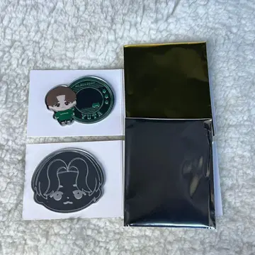 코무돗토 논프리 랜덤 거울 스티커 A B 2개 세트